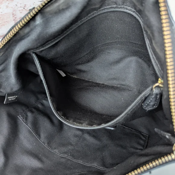 Coach Kelsey Leather Satchel with Crossbody strap Decorative Gold Grommets - Picture 7 of 16